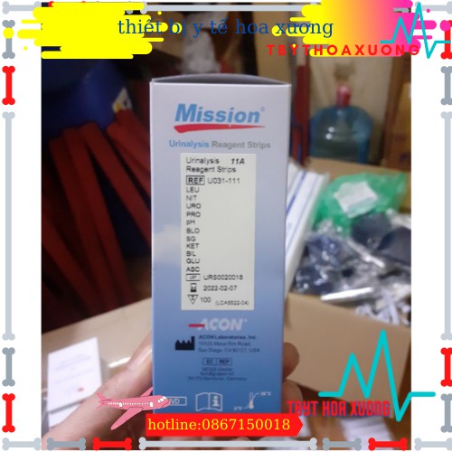 Test Nước Tiểu Misson 11A[THIETBIYTEHOAXUONG]