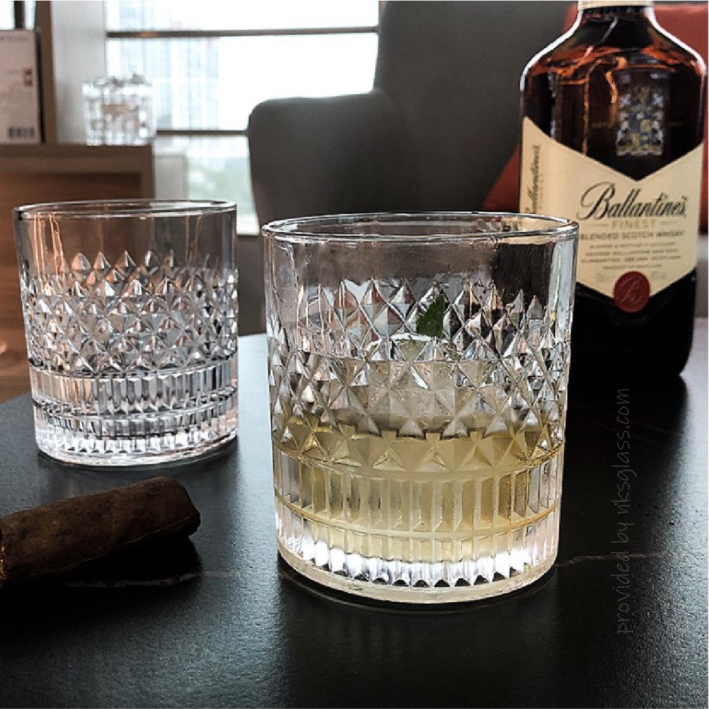Ly thủy tinh - Ly whisky NKS.GL297 size 330ml, nksglass.vn