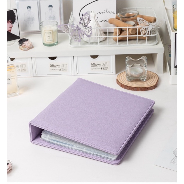 Binder A5 cán nhũ lấp lánh 3 còng