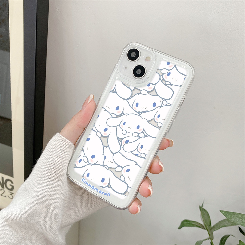 Ốp Điện Thoại Trong Suốt In Hình Cinnamoroll / Không Gian Cho iPhone 13 12 11 X XS Pro Max XR 7 8 Plus