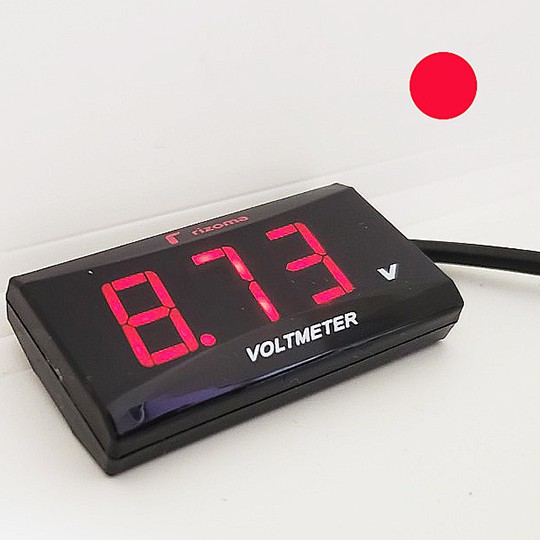 Đồng hồ led đo vol báo vôn ắc quy xe máy_bảo hành 3 tháng