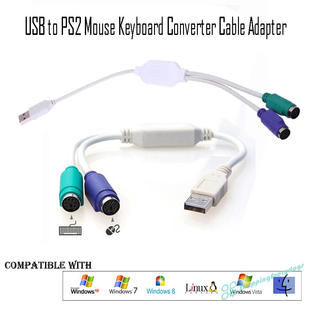 Dây Cáp Chuyển Đổi Cổng Usb Sang Ps2