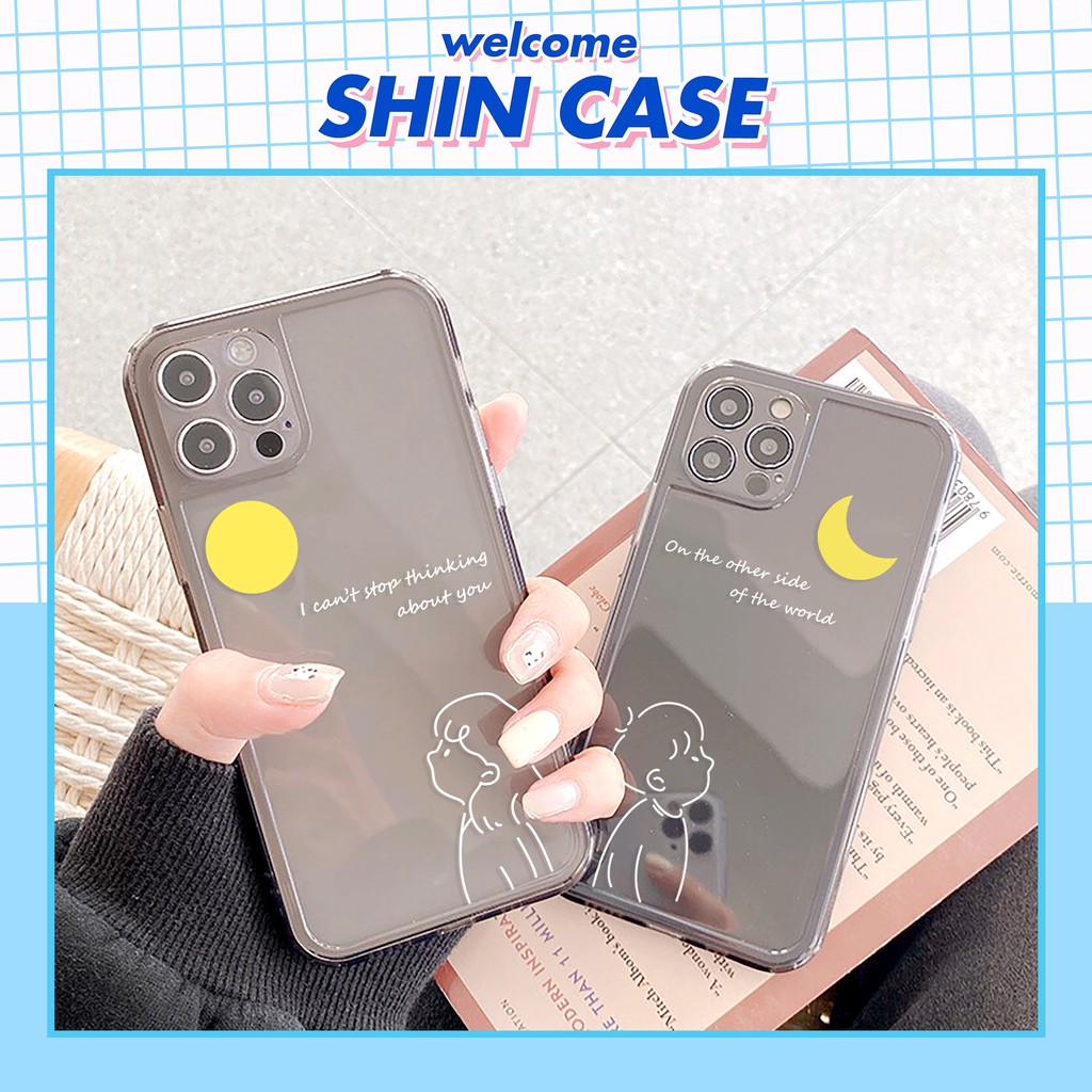 Ốp lưng iphone Moon Love trong cạnh vuông BVC 6/6plus/6s/6splus/7/7plus/8/8plus/x/xr/xs/11/12/13/pro/max/plus/promax