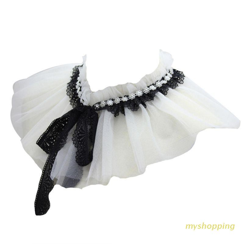 Phụ kiện cổ áo giả đính ngọc trai thời trang cho nữ