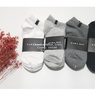 Sét 10 đôi tất zara man nam cổ ngắn siêu hót