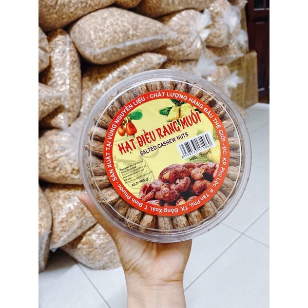 500gr Điều rang muối Bình Phước