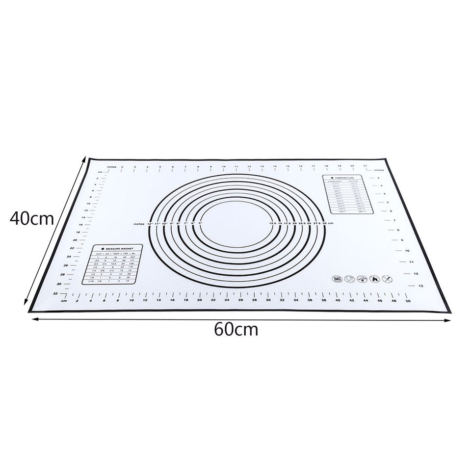 Tấm lót silicon siêu dày không dính dùng cán bột làm bánh