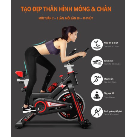 Xe đạp thể dục Airbike ( Tích hợp đo nhịp tim ) , xe đạp tập thể dục tại nhà