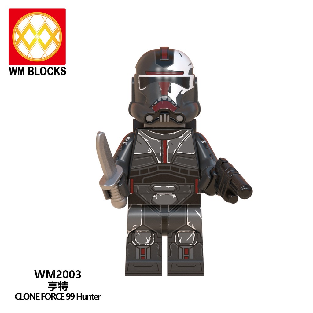 Minifigures Các Mẫu Nhân Vật Clone Force 99 Trooper's Trong Star Wars Mẫu Mới Ra WM6095