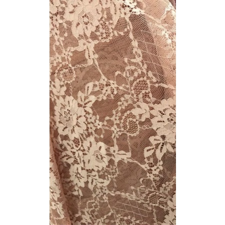 Vải ren mỏng may áo đầm áo dài váy cưới siêu xinh