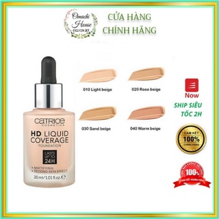 KEM NỀN CATRICE HD LIQUID COVERAGE FOUNDATION 24H