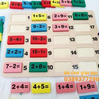 Đồ chơi toán học DOMINO