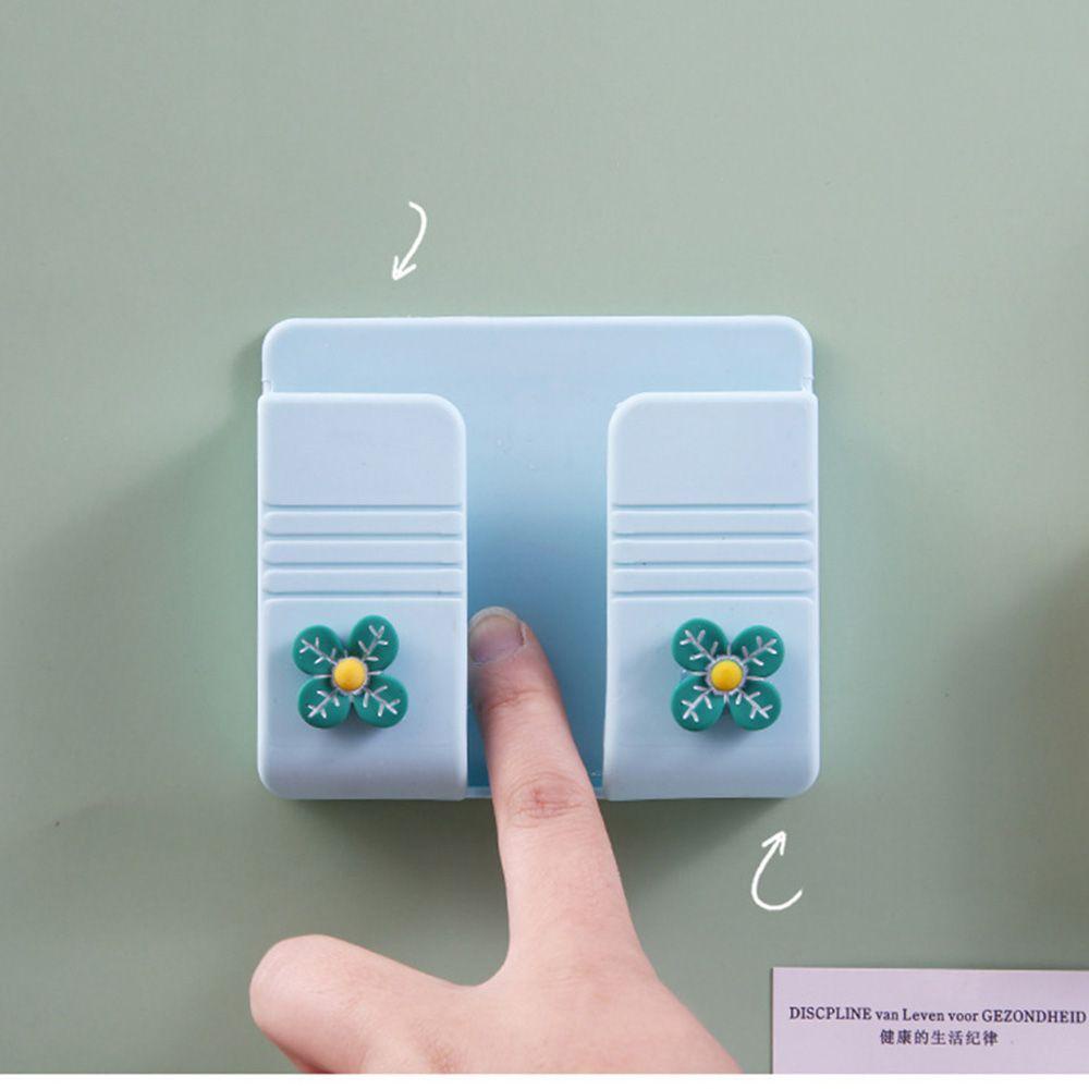 Giá Đỡ Điện Thoại / Dây Cáp Sạc Gắn Tường Màu Sắc Ngẫu Nhiên