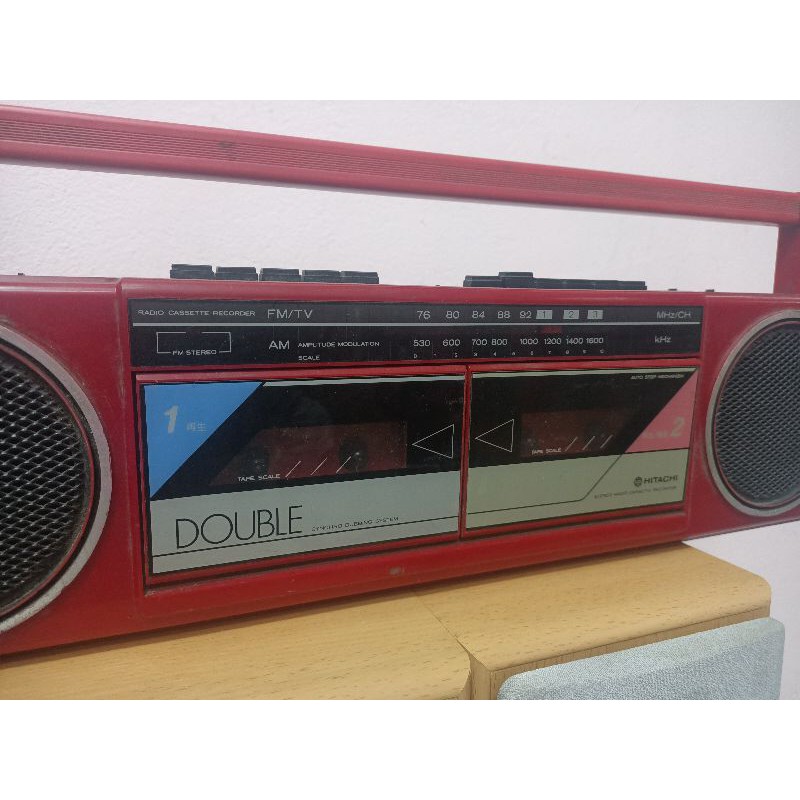 bán nhanh e đài cassette Radio bãi nhật đỏ