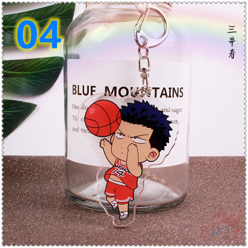 1 Móc Khóa Hình Nhân Vật Hoạt Hình Slam Dunk