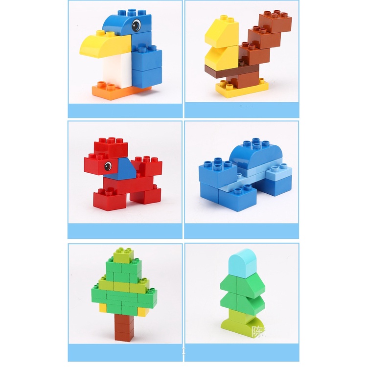 PK Lắp Ráp Xếp Hình Nhựa ABS Đồ Chơi Thông Minh Cho Bé - Mảnh Ghép Lớn Chắc Chắn - Nukied VN