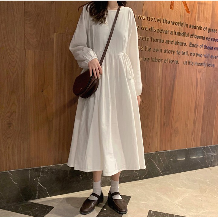 HÀNG CÓ SẴN | VÁY ĐẦM BABYDOLL DÁNG DÀI ULZZANG | BigBuy360 - bigbuy360.vn