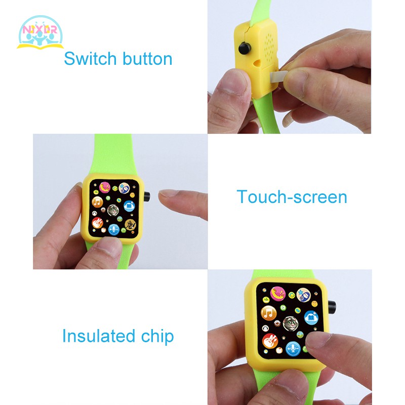 Đồng hồ đồ chơi thông minh cảm ứng 3D đeo tay cho bé