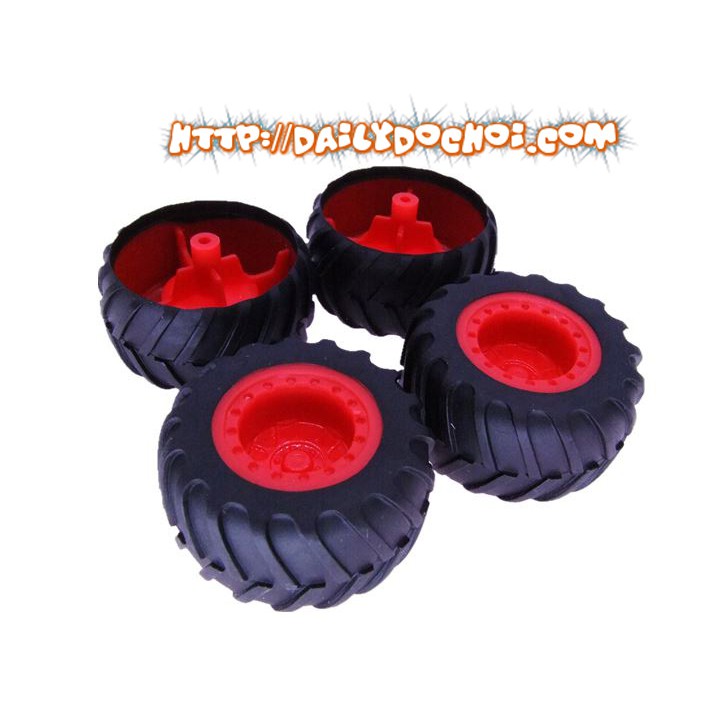 Bánh xe cao su đường kính 39mm trục 2mm hàng chất lượng cao giá bán 1 cái