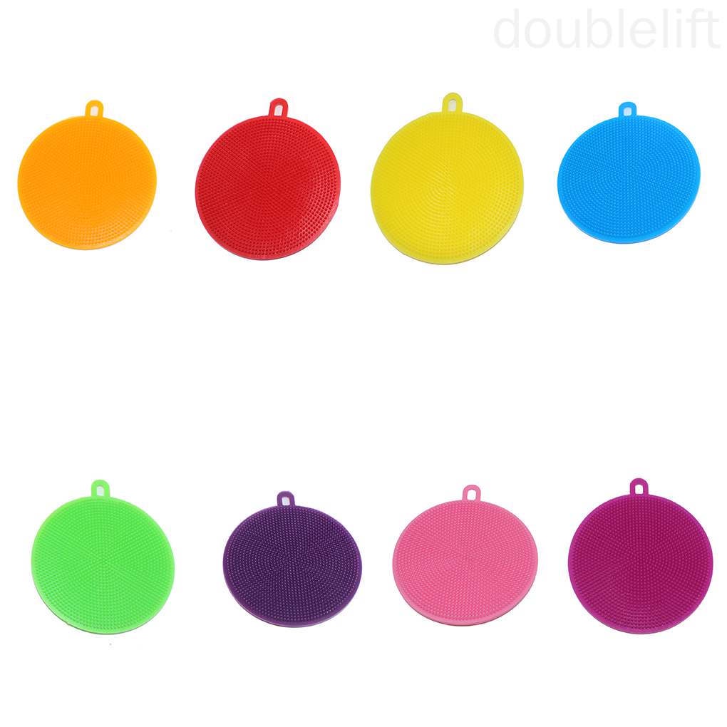 Miếng rửa chén bằng silicon kháng khuẩn tiện dụng cho nhà bếp