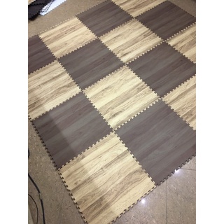 Xốp trải sàn vân gỗ 45x45 cm (Big Sale)