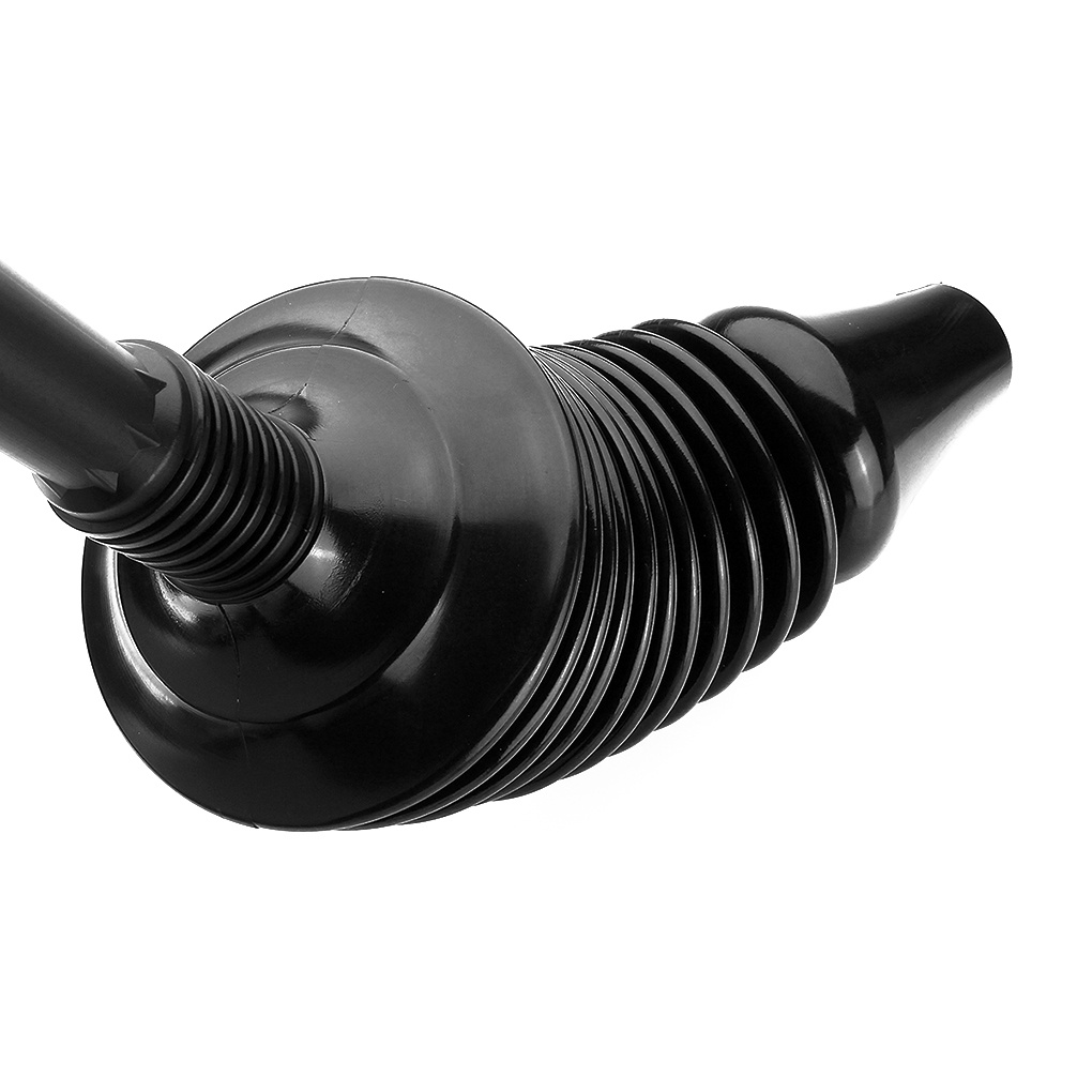 [CHOO] High Pressure Toilet Plunger Reusable Unblock Powerful Home Clear Drain Blockages Handy Suction Bellows Grip