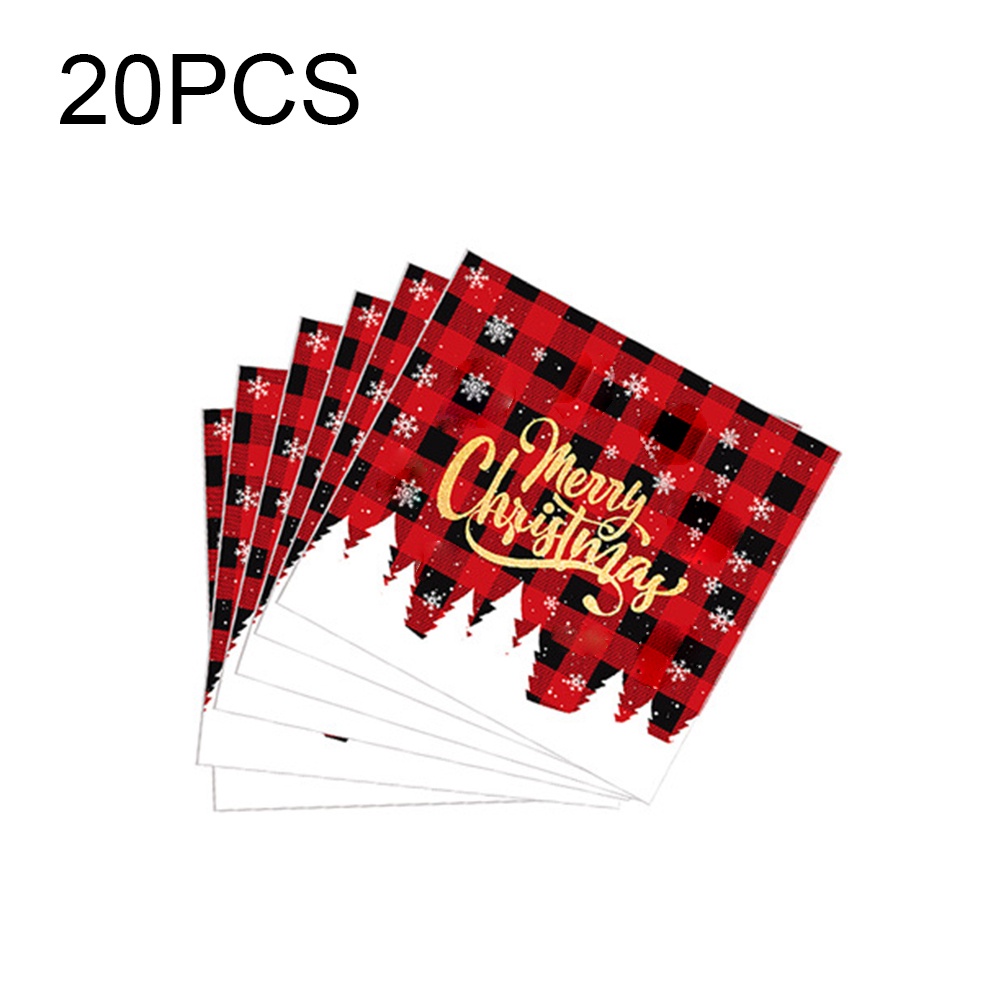 Bộ Cốc Giấy Dùng Một Lần Chủ Đề Giáng Sinh Mới