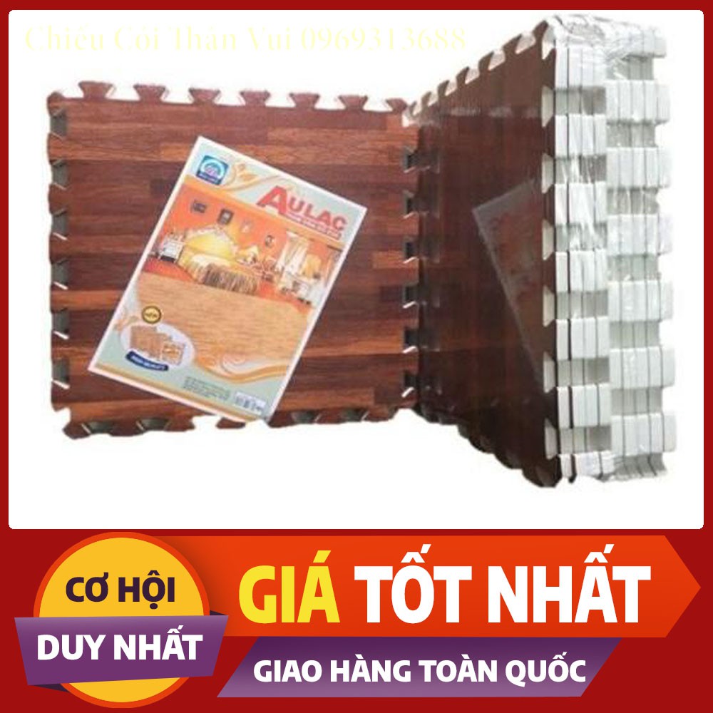 Thảm Xốp Vân Gỗ Âu Lạc ❤️FREESHIP❤️ Thảm Xốp Âu LẠC Hàng Việt Nam (60x60)