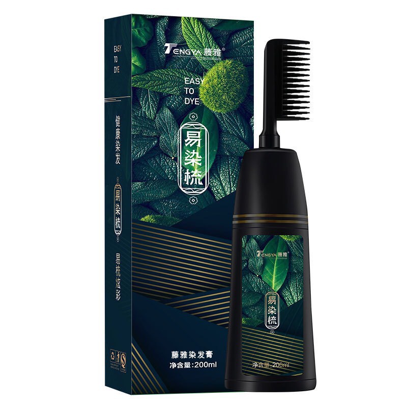 LƯỢC NHỘM ĐEN thảo dược TÓC THÔNG MINH - thế hệ mới tiện lợi - DẦU GỘI NHUỘM TÓC BẠC 200ml | BigBuy360 - bigbuy360.vn