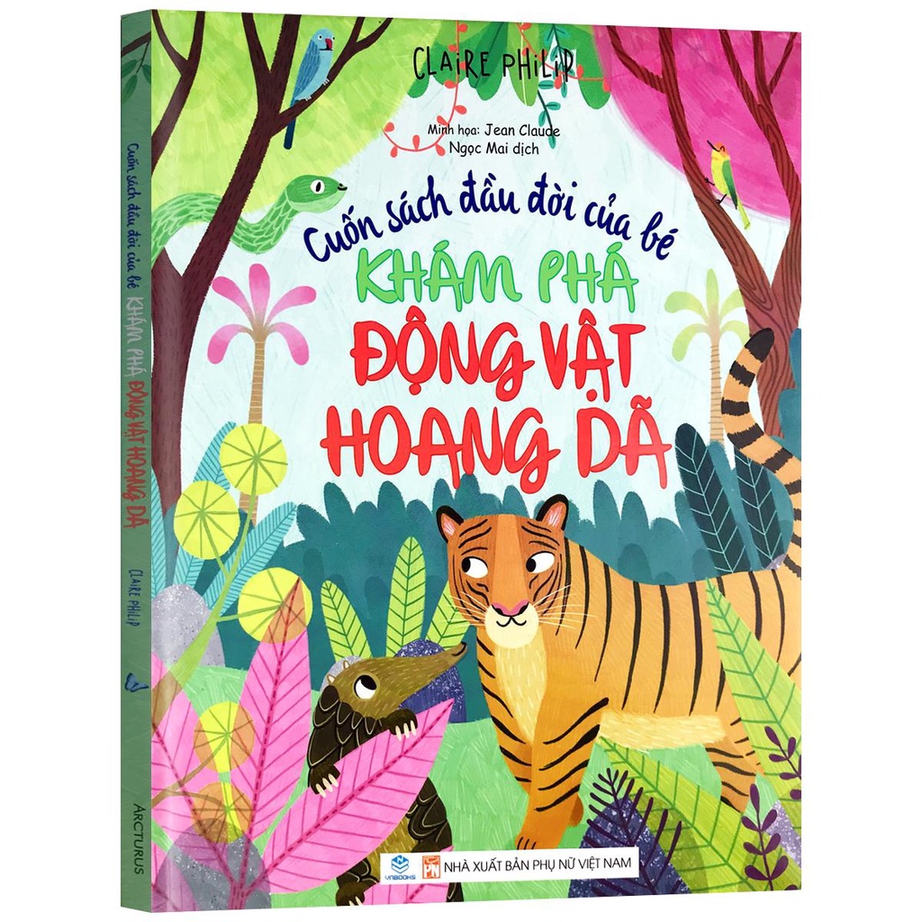Sách - Cuốn Sách Đầu Đời Của Bé - Khám Phá Vũ Trụ + Trái Đất + Sinh Vật Rừng + Động Vật Hoang Dã (Lẻ tùy chọn)