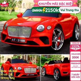 Ô tô điện trẻ em cao cấp model at-2188 , xe điện cho bé có đk từ xa , nhạc đèn ...
