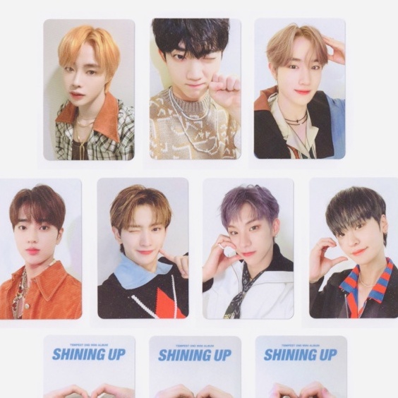 Có sẵn card pre ảnh nhóm TEMPEST hàng của Makestar