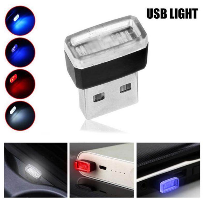 Đèn LED USB Mini 5V/0.5-3A 7 Màu Chuyên Dụng Cho Xe Hơi