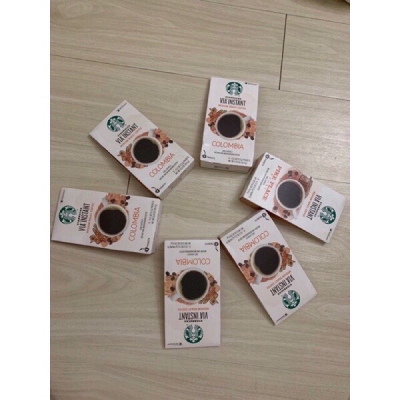 Starbucks Via Cà phê Hòa tan Gói đa dạng - Mỹ