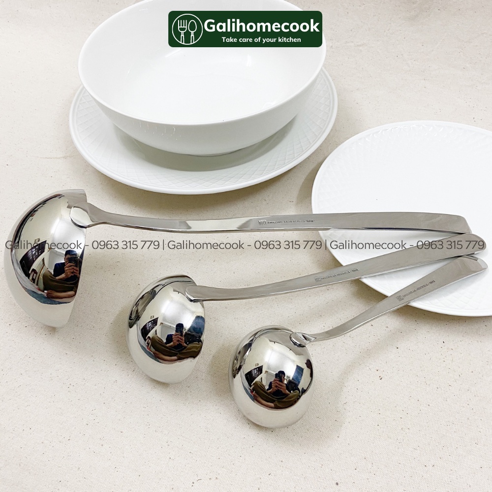 VÁ / MUÔI MÚC CANH ZWILLING CAO CẤP - INOX 18/10 (304) | Galihomecook