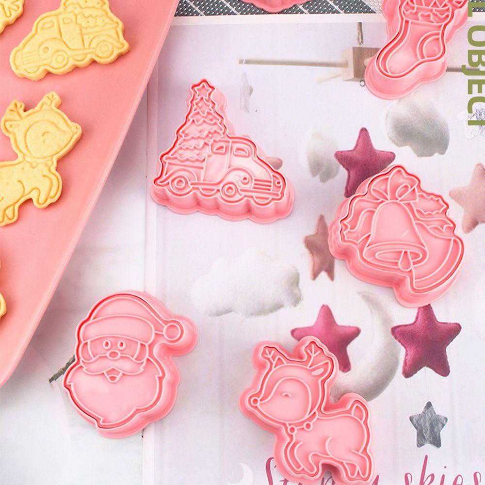 Set 6 Khuôn Làm Bánh Quy Chủ Đề Giáng Sinh