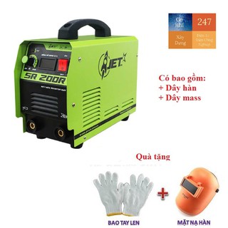 Máy hàn điện tử Hồng Ký SR 200R Tặng Kèm Mặt Nạ Hàn Và Bao tay len