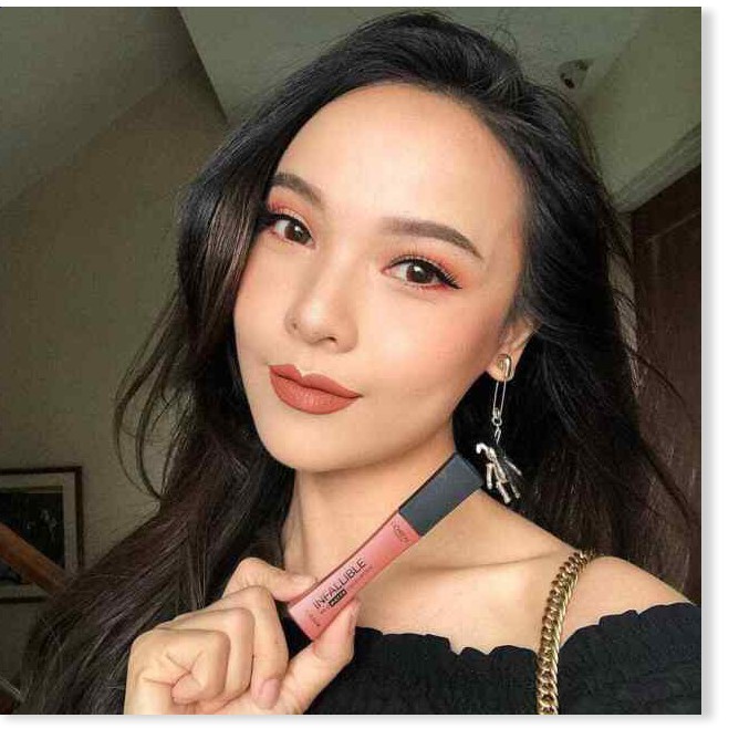 [Mã chiết khấu giảm giá mỹ phẩm chính hãng] Son Kem Lì Lâu Trôi L'oreal Paris Pro Matte Liquid Liptick Màu 358