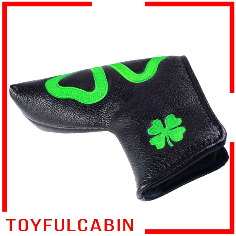 Vỏ Bọc Đầu Gậy Đánh Golf Bằng PU Màu Đen Thay Thế Tiện Dụng