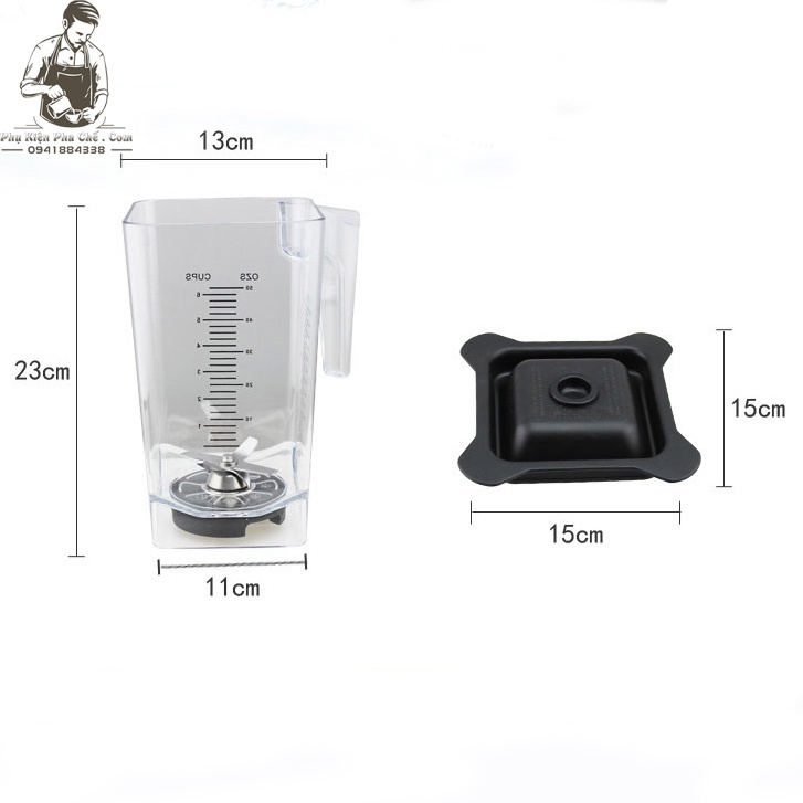Máy xay sinh tố công nghiệp JTC OmniBlend V–TM800A