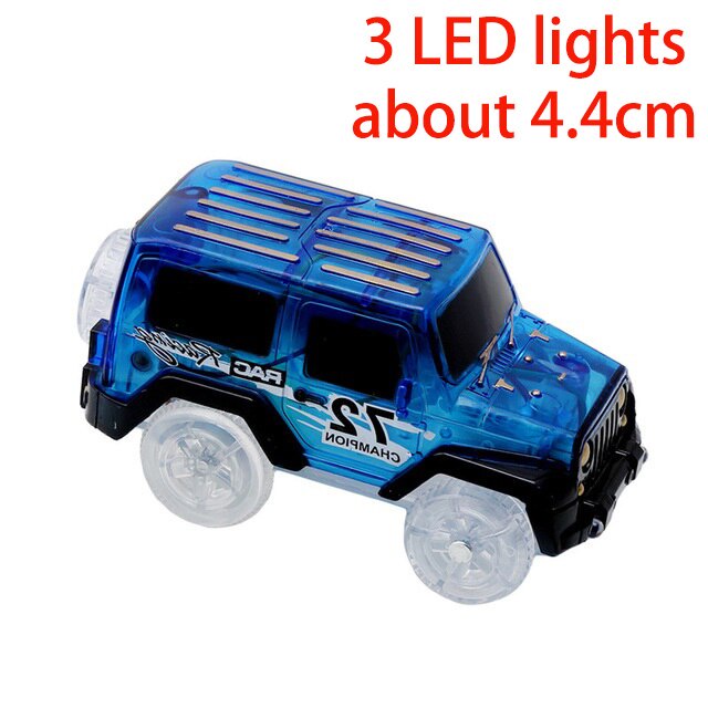 Bộ Đồ Chơi Đường Ray Xe Lửa Điện Tử 4.4-5.2cm Phát Sáng Dành Cho Trẻ Em 2022