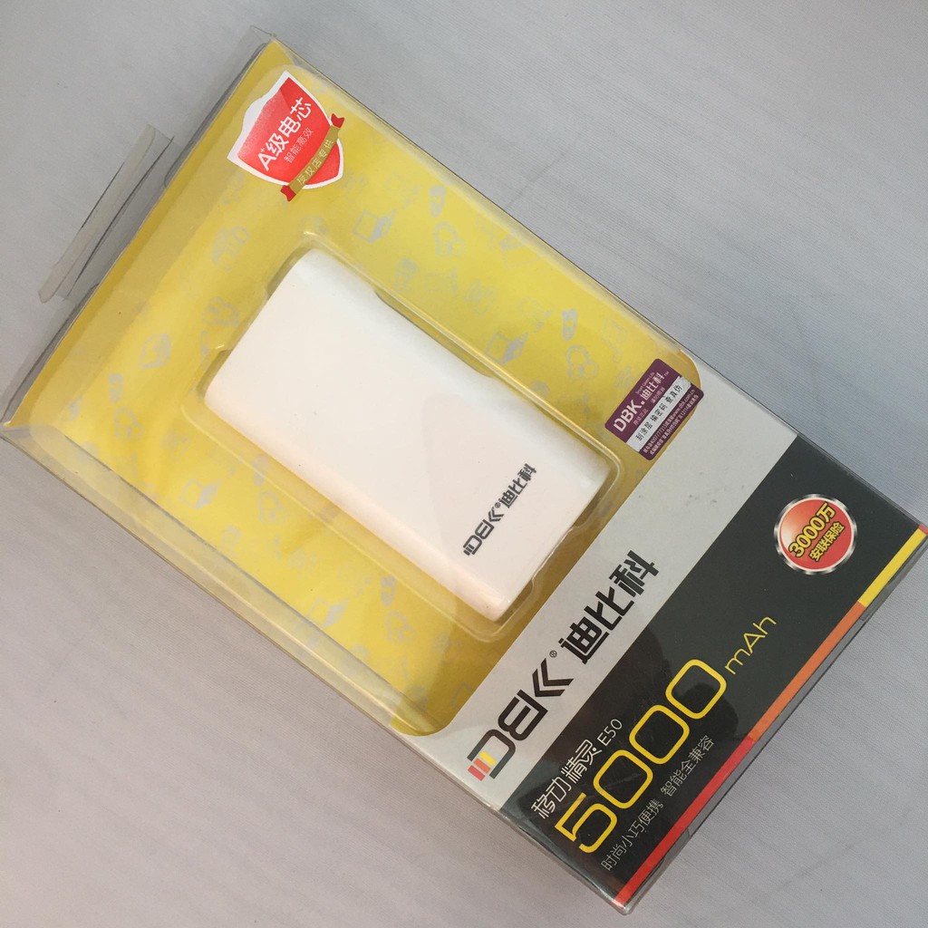 Thanh Lý- Sạc dự phòng DBK 5000 mAh