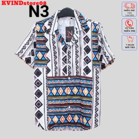 Áo sơ mi tay ngắn nam nữ form rộng, sơ mi cộc tay unisex Hàn Quốc, chất vải lụa dãn _KVINDstore08
