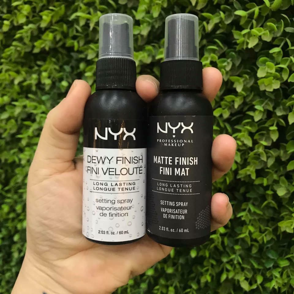 XỊT KHÓA NỀN NYX PROFESSIONAL MAKEUP LONG LASTING SETTING SPRAY