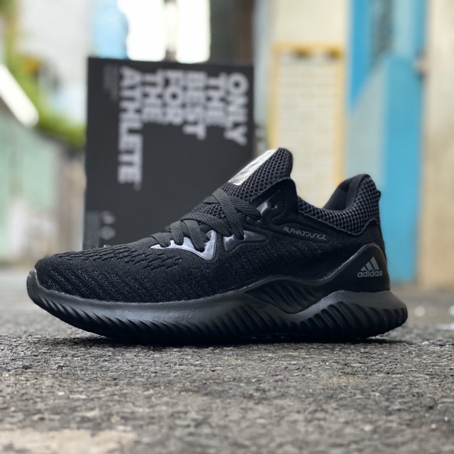 [Fullbox] Giầy alphabounce đen nam