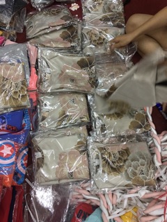 Set áo dài kèm mấn