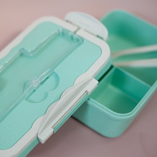 Hộp Đựng Cơm Văn Phòng- Màu Pastel (kèm muỗng đũa) - Jassi Decor