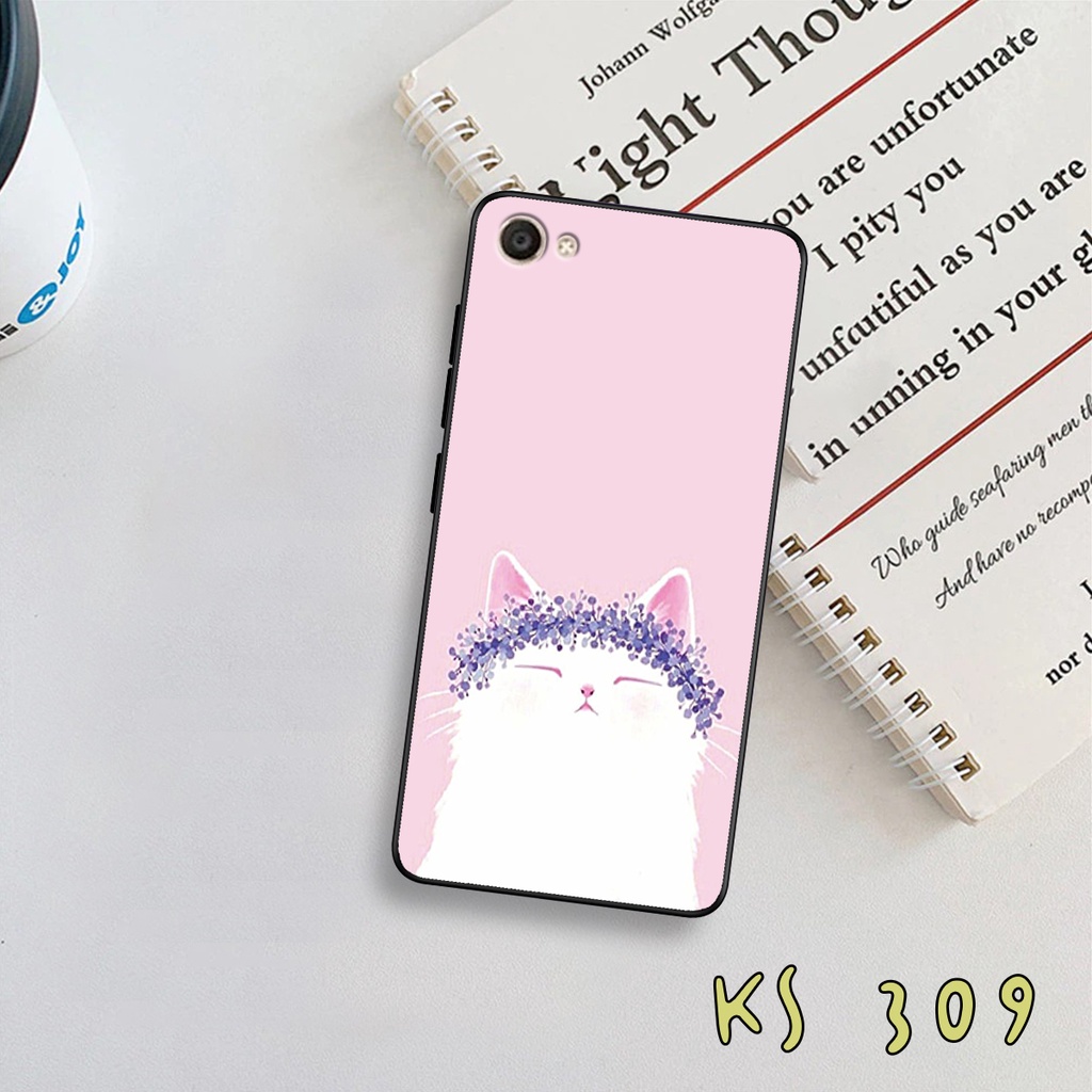 Ốp lưng Vivo Y66 - Vivo Y67 - Vivo Y75 - Ốp in hình mèo con ngộ nghĩnh