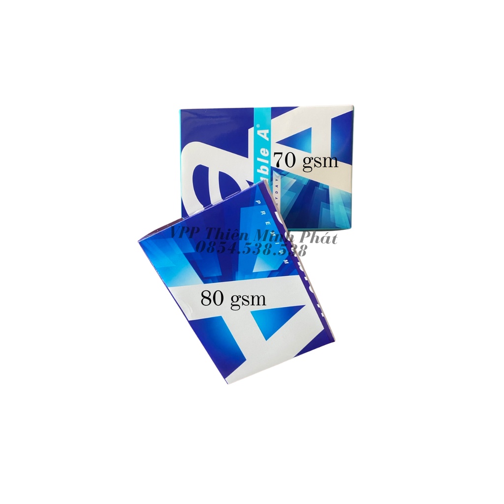 Giấy A5 Double A 70 gsm, 80 gsm