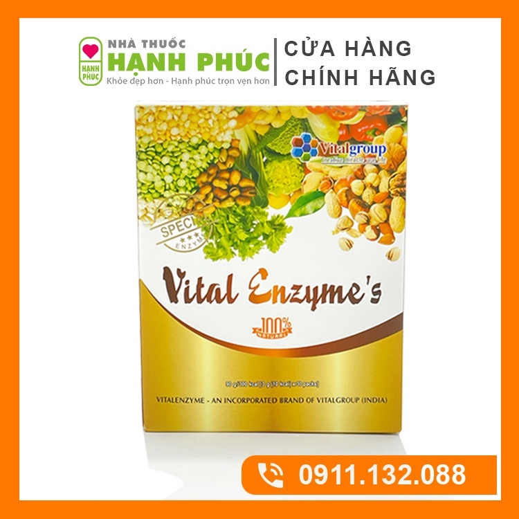 Vital Enzyme's Hàn Quốc, Hàng Chính Hãng, Date Mới (Hộp 30 gói)